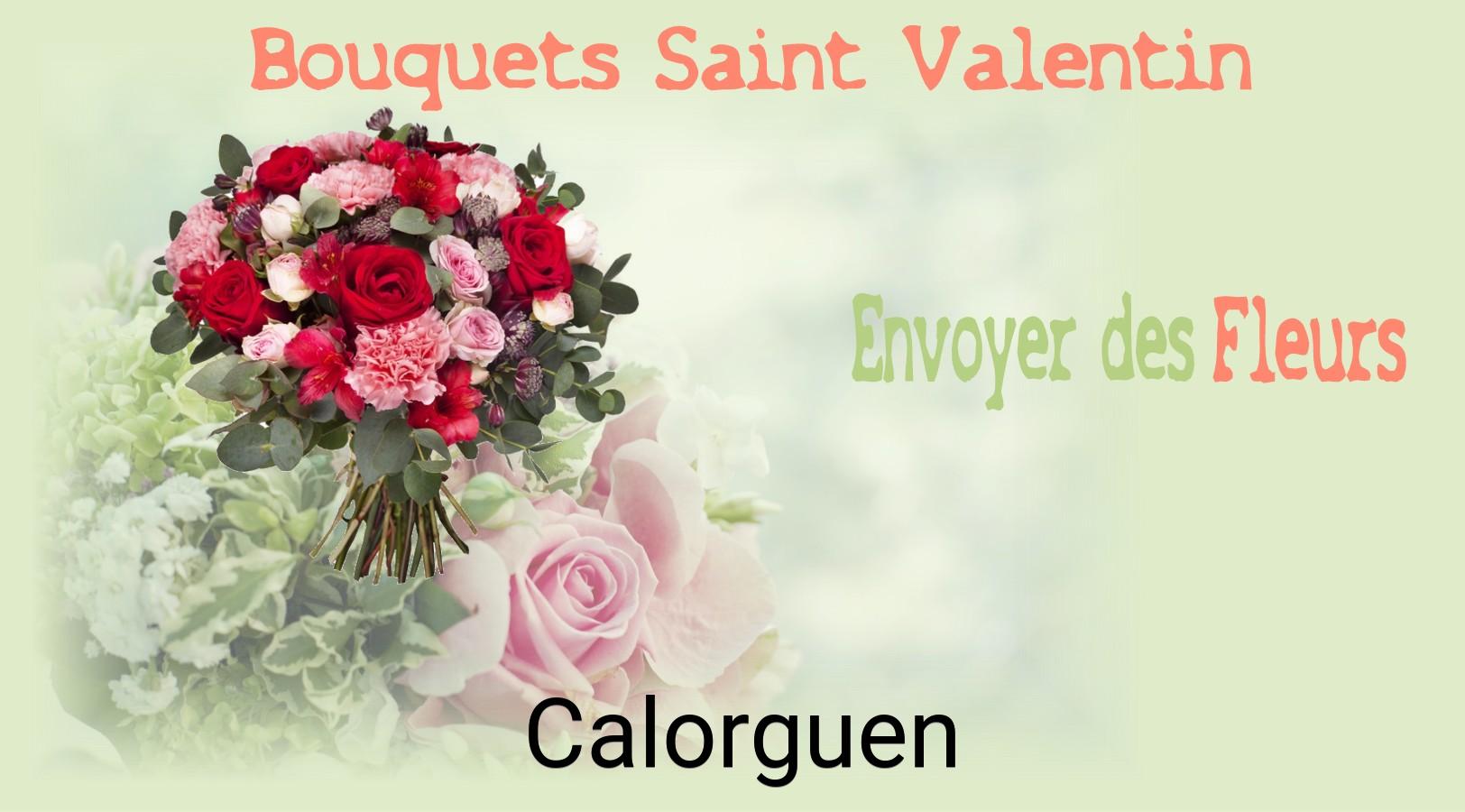 Roses de Saint-Valentin livrées à Calorguen